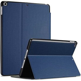 ProCase iPad 10.2 8/7 フォリオケース 耐衝撃 軽量とスリム スタンド機能 ABS素材 保護カバー 対応端末： iPad 10.2" 第8世代 2020/ 第7世代 2019 - ネービー