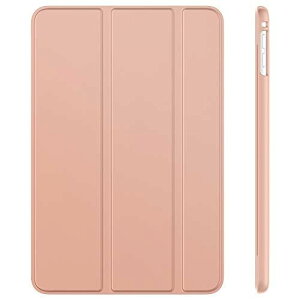 JEDirect iPad mini 5 (2019���f��) �p �P�[�X �O�܃X�^���h �I�[�g�X���[�v�@�\ (���[�Y�S�[���h)