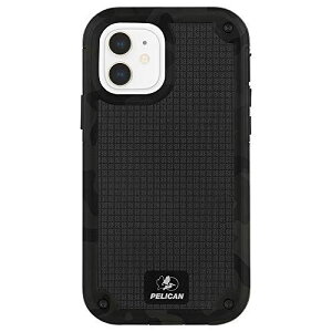�yPelican by Case-Mate�z �R�ہEMIL-STD-810G �~���^���[�O���[�h 6.4m �����ϏՌ��P�[�X �z���X�^�[�X�^���h�t�� �y���J�� Shield - Camo Green G10 /w Micropel for iPhone 12 mini PP043642