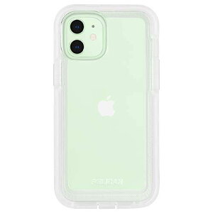 �yPelican by Case-Mate�z �R�ہEMIL-STD-810G �~���^���[�O���[�h 5.5m �����ϏՌ��P�[�X �z���X�^�[�X�^���h�t�� �y���J�� Voyager - Clear/w Micropel for iPhone 12 mini PP043636