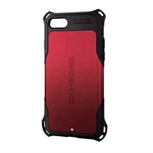 �G���R�� iPhone SE ��2���� 2020 / 8 / 7 �Ή� �P�[�X ZEROSHOCK �ϏՌ� [�������̏Ռ�����{�̂��Ռ��z���\��] �X�g���b�v�z�[���t�� ���b�h PM-A19AZERORD iPhone SE ��2���� / iPhone 8 / iPhone 7