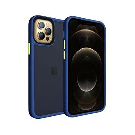 シズカウィル(shizukawill) Apple iPhone12 / 12 Pro アクティブハイブリッド ケース 米軍MIL規格準拠 耐衝撃 高耐傷 カバー 背面 スモーククリア ナノコーティング加工 ストラップホール付 ストラップ付 iPhone 12 アイフォン 12プロ 12pro iPhone12/12 Pro Blue