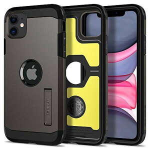 ySpigenz iPhone 11 P[X 6.1C` Ή ϏՌ Vf X^h@\ ČRMILKi擾 Jی h~ Ռ z Qi[d CX[d ^tEA[}[ XP 076CS27438 (K^)
