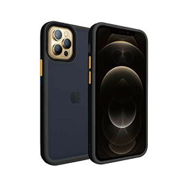 シズカウィル(shizukawill) Apple iPhone12 / 12 Pro アクティブハイブリッド ケース 米軍MIL規格準拠 耐衝撃 高耐傷 カバー 背面 スモーククリア ナノコーティング加工 ストラップホール付 ストラップ付 iPhone 12 アイフォン 12プロ 12pro iPhone12/12 Pro Black