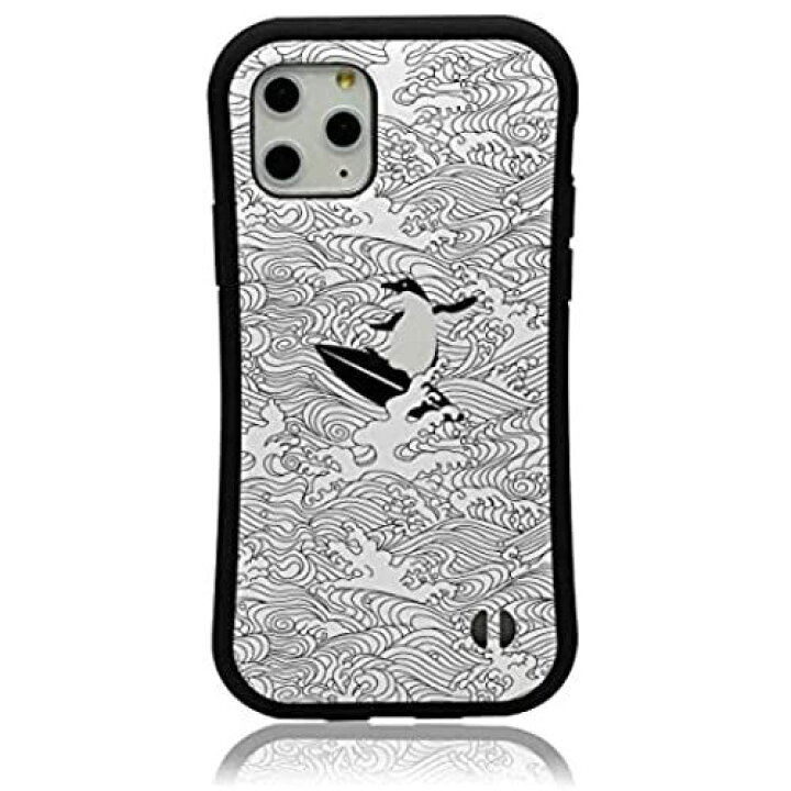 楽天市場】MRLab iPhone11Pro Max ケース 和柄 海 格好良い 【 波 