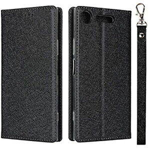 ソニー Xperia XZ1 SO-01K SOV36 SOL23 701SO 5.2型 ケース 手帳型 カバー case エクスペリアxz1ケース Zouzt PUレザー製 ストラップ付き ベルトなし スタンド カード収納 マグネット 耐衝撃 滑り止め 5色 ブ