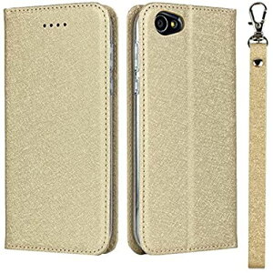 シャープ AQUOS R SH-03J SHV39 605SH ケース 手帳型 カバー case アクオス r 手帳ケース Zouzt PUレザー製 ストラップ付き ベルトなし スタンド カード収納 マグネット 耐衝撃 滑り止め 5色 ゴールド