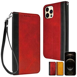 VYJEB(shizukawill) Apple iPhone12 / 12 Pro 蒠^ P[X Jo[ Vv {v P[X gh oCJ[ Bordeaux Red × Black {h[bh×ubNF J[h[ Xgbvz[ 