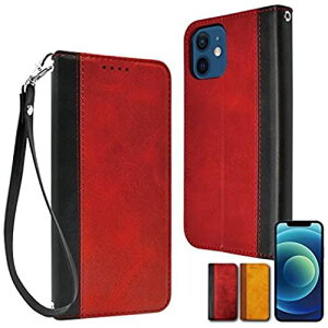 VYJEB(shizukawill) Apple iPhone12 mini 蒠^ P[X Jo[ Vv {v P[X gh oCJ[ Bordeaux Red × Black {h[bh×ubNF J[h[ Xgbvz[ X