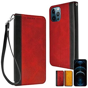 VYJEB(shizukawill) Apple iPhone12 Pro Max 蒠^ P[X Jo[ Vv {v P[X gh oCJ[ Bordeaux Red × Black {h[bh×ubNF J[h[ Xgbvz[ 