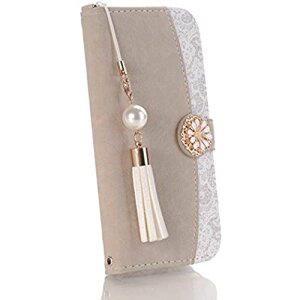 iPhone 12 /iPhone 12 Pro ケース兼用 iPhone 12ケース カバー アイフォン12 プロ ケースカバー iPhone12 pro カバー 手帳型ケース かわいい花柄 【YYK】 スマホケース 可愛いタッセル ストラップ付き マ