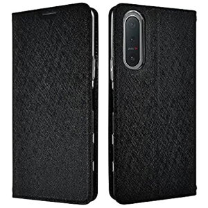 VYJEB(shizukawill) Xperia 5 ii }[N2 5G docomo SO-52A au SOG02 softbank 蒠^ P[X Jo[ Slim Black X P[X F J[h[ Xgbvz[ GNXyA t@Cu }[Nc[ SON