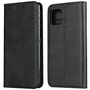 シャープ AQUOS sense4 SH-41A ケース 手帳型 カバー アクオス センス4 sh-41a 手帳ケース Zouzt 牛革 財布型 カード収納 マグネット ベルトなし スタンド 5色 ブラック