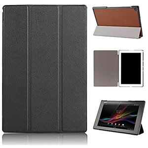Ceavis SONY Xperia Z2 Tablet P[X Au SOT21 P[X Docomo SO-05F P[X X^h@\t ܂ J yʌ^ (ubN)