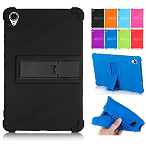 Duanr NEC LAVIE Tab E TE708/KAS PC-TE708KAS �P�[�X �J�o�[ 8�C���` �X�^���h�@�\ �V���R�� �Ռ��z�� �^�u���b�g�P�[�X �u���b�N