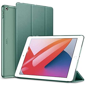 ESR iPad 8 �P�[�X 2020 iPad 10.2 �P�[�X ��7���� 2019 ������ ���^ �y�� ���h�~ �I�[�g�X���[�v �E�F�C�N �O�܂�X�^���h �X�}�[�g�P�[�X iPad 10.2�C���` �n�[�h�J�o�[ �O���[��