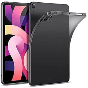 ESR iPad Air 4 �P�[�X 2020 iPad 10.9�C���` 2020 TPU�w�ʃJ�o�[ ��񐢑� Pencil���C�����X�[�d�Ή� �y�� �X�����t�B�b�g ������_�u���b�N �������E�u���b�N