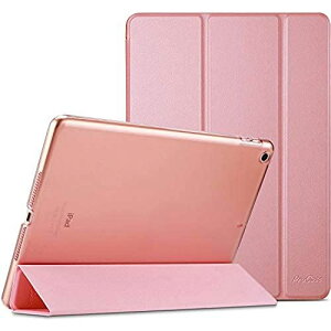 ProCase iPad 9.7(���^�j�P�[�X �X�}�[�g ���X���� �X�^���h �t�H���I�ی�P�[�X �������t���X�g �o�b�N�J�o�[ �Ή��@��FiPad 9.7 ��6���� 2018 / ��5���� 2017 - �s���N