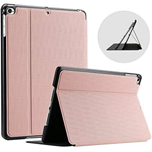 ProCase iPad 9.7(���^�j �P�[�X 2018 2017 �ϏՌ� �X�^���h�@�\ ABS�f�� �ی�J�o�[ �K�p�[���FiPad 9.7 / iPad Air 2 / iPad Air -���[�Y�S�[���h