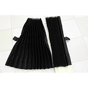 トラックカーテン トラック用品 サイドカーテン 大型中型 プリーツ ベット後ろにも使えます1級遮光 巾100cmx丈80cm 2枚入り フック12個入り トラック用カーテン