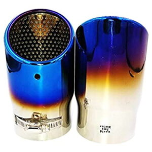 world Imp Motor CX5 KE系 マツダ チタン調 マフラーカッター スラッシュカット/シングルタイプ 2本セット