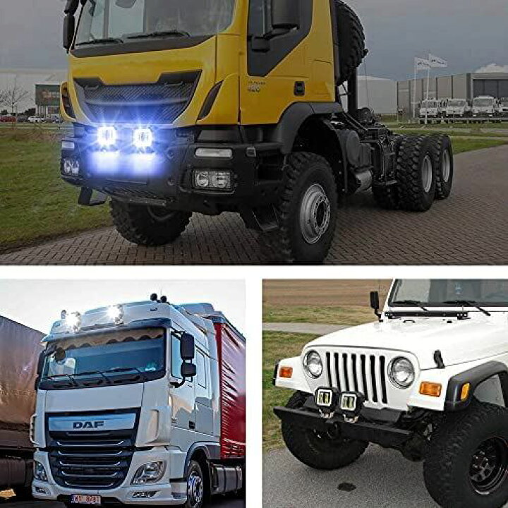 楽天市場】車用 作業照明用 汎用 作業灯 LED 角形 ライト Aoling LED作業灯 12V 24V 防水 バイク フォグランプ ブルーイカリング付き スイッチ付 車用フォグランプLED バイク用ヘッドライト補助灯 LEDワークライト : WES STORE 楽天市場】車用 作業照明用 汎用 作業灯 LED 角形 ライト Aoling LED作業灯 12V 24V 防水 バイク フォグランプ ブルーイカリング付き スイッチ付 車用フォグランプLED バイク用ヘッドライト補助灯 LEDワークライト : WES STORE