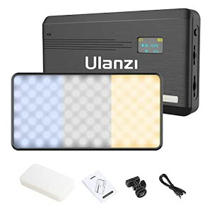 Ulanzi VL200 LEDrfICg BepCg 2500K-9000K iK BeƖCg Type-C [d ƖCg ^ y ^ ^ѕ֗ 5000mAh ~jrfICg ...
