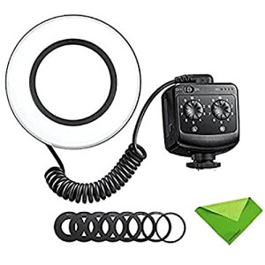 GODOX RING72 �}�N��LED�����O���C�g,5600K �B�e�p���C�g10�i�K���� �����͈�10��-100��