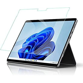 YOCCO マイクロソフトSurface Pro 8 ガラスフィルム 2021モデル13インチサーフェスプロ8 保護フィルム Surface Pro第11世代用 硬度9H 指紋にくい 高透過率 気泡ゼロ