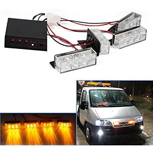 YUANYE 3LED×4 / 3LED×6 12VԂ̃OXg{CgLEDwbh~jtbVvfC^CjOCgx@ً}x_ŌxMCg (3LED×4 )