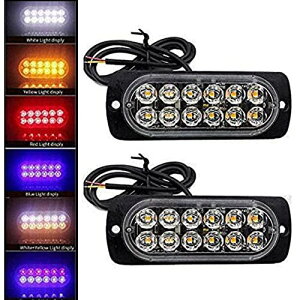 YUANYE ^J[Cg36W LEDCg12 LEDԂ̃gbŇxXg{ً}TChJ[X^C̃AZu (F)