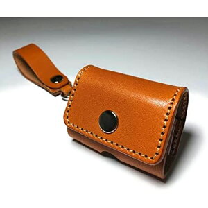 【Spring Hiker】 AirPods Proケース 栃木レザーケース 本革ケース 全面保護カバー 耐衝撃 エアーポッズ プロケース ハンドメイド (キャメル)