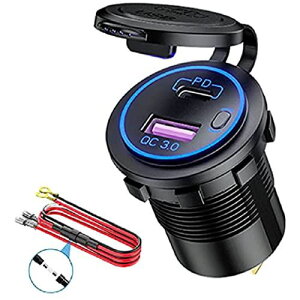 SEAMETAL oCN usb[d d\Pbg 45W PD+QC3.0 ߍ USB[d\Pbg USB+type c }[d LEDCWP[^t iPhone/AndroidΉ h