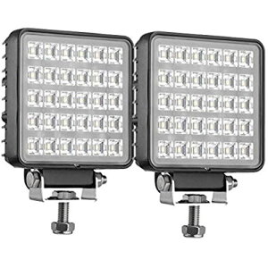 Raycharm LED �⏕�� ���[�N���C�g �p�^ ���a111mm �L�p 160�x �L���g�U�r�[�� 30W DC12V 24V���p 6000K �f�b�L���C�g/�X�v���b�_���C�g/�{�[�h��Ɠ� �p�^ ���a111mm 30W ���F�{�f�B�[