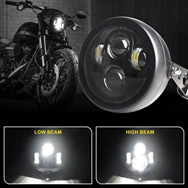 楽天市場】5.75インチ ledヘッドライト ラウンドデイメーカー 