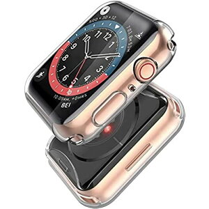 �y2���Z�b�g�zSmilelane �Ή�Apple Watch Series 7 45mm �p �P�[�X, �Ή��A�b�v���E�H�b�`�V���[�Y 7 45mm TPU �p�ی�J�o�[(2 �N���A)