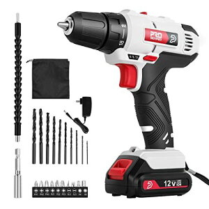 Prostormer dh 12V [d dhhCo[ dhCo[ R[hX t]ؑ 18+1iKgN ő30N.m 1500mAh LEDCg 21{rbg1{_ DIY HZbg