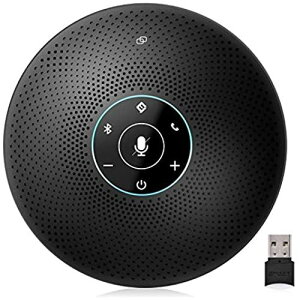 eMeet M2 MaxXs[J[tH }CNXs[J[ USB/Bluetooth/DongleΉ ݑΖp ő15l܂őΉ 360?SW GR[EmCỸLZO LEDw ǔ ...