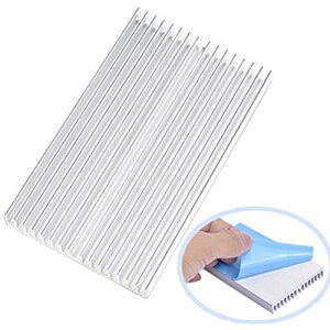 �q�[�g�V���N �M�`�������ʃe�[�v�t�� �M�\���΍� L100mm X W60mm X H10mm ��p�t�B�� �A���~�j�E���� ���M�� �A�C�t�H�� DIY�L�b�g IC�`�b�v MOSFET ��H���