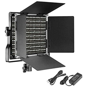 Neewer \ȓF660 LEDrfICg ϋv̂郁^t[A UuPbgƎՌt 3200-5600KACRI96+ X^WIBeAYouTubeAiBeArfIBeɓKp