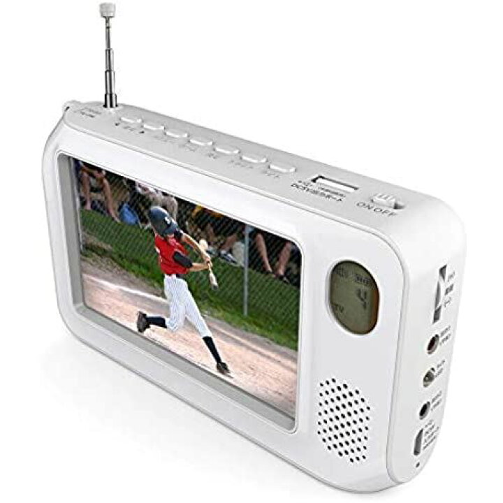 楽天市場 21アップグレード Tlaxcaポータブルテレビ ワンセグテレビ 4 3インチ Fm Amラジオ機能搭載携帯テレビ エコラジテレビ 防災テレビ 手回し充電 Usb充電 電池式 Ledライト Wes Store