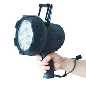 GOODGOODS Lights LED ライト 照明 充電式 15W スマホ充電 防水 強力 スポットライト 1500LM 遠距離照射 作業 投光器 YC-15G