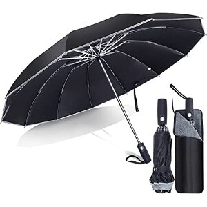 日傘＆雨傘兼用！メンズが日常使いしやすいシンプルな折りたたみ傘で便利なおすすめは？