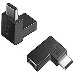 fine-R USB TypeC ϊ A_v^[ Ver.2 E ×1 ㉺ ×1  2_Zbg c L L^ USB3.1 [d PD[d f[^ 10Gbps ^Cvc type-c ϊA_v^