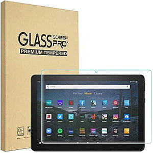RuiMi for Fire HD 10 Plus/HD 10 2021 �K���X�t�B���� for Fire HD 10 Plus/HD 10 2021 �t���ی�t�B���� �����K���X�t�B���� ���{���f�ވ��Ɏq�� 99%