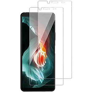 【2枚入り】 Xperia10ii 用 ガラスフィルム SO-41A SOV43 ガラスフィルム 【気泡ゼロ/干渉しない/貼り付け簡単】 エクスペリア10 マーク2 強化ガラス 液晶保護フィルム