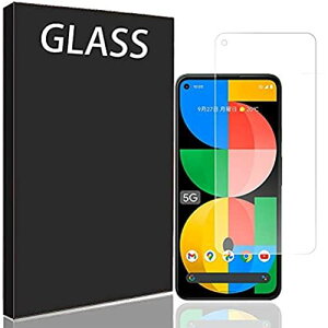 RUIMI FOR Google pixel 5A 5G �p�̃K���X�t�B���� for Google pixel 5A 5G �p�̉t���ی�t�B���� �����K���X�t�B���� ���{���f�ވ��Ɏq�� 99% �̓��ߐ� 2.5D ...