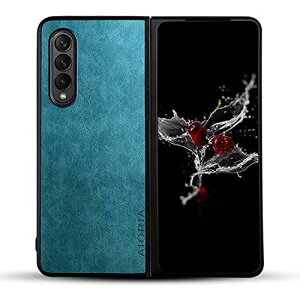 Samsung Galaxy Z Fold 3P[XBe[WU[OWA[SیsAJ[X}[gtHP[XSamsung Galaxy Z Fold3 Fold 3 5G (Light Blue)
