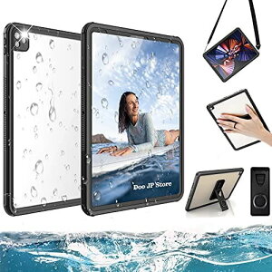 �uDoo�v�V����iPad Pro 12.9 ��5���� ���S�h���P�[�X 2021�t���f�� �A�C�p�b�h �v��12.9�C���`�h���P�[�X IP68�ō��h���K�i �Ռ��z�� �S�ʕی�A�C�p�b�h �v�� ��l���� �J�o�[�mFace ID ...
