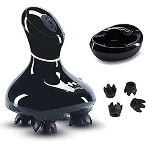 WAVEWAVE 電動頭皮ブラシ ヘッドスパ 頭皮ブラシ敬老の日 IPX7 防水 乾湿両用 全身適用 女性 静音機能 3D振動 実用的 自宅 頭皮ケア ブラシ 健康グッズ プレゼント 健康器具 軽量 女性 誕生日 ギ